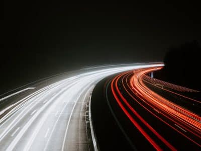time lapse photography of vehicles