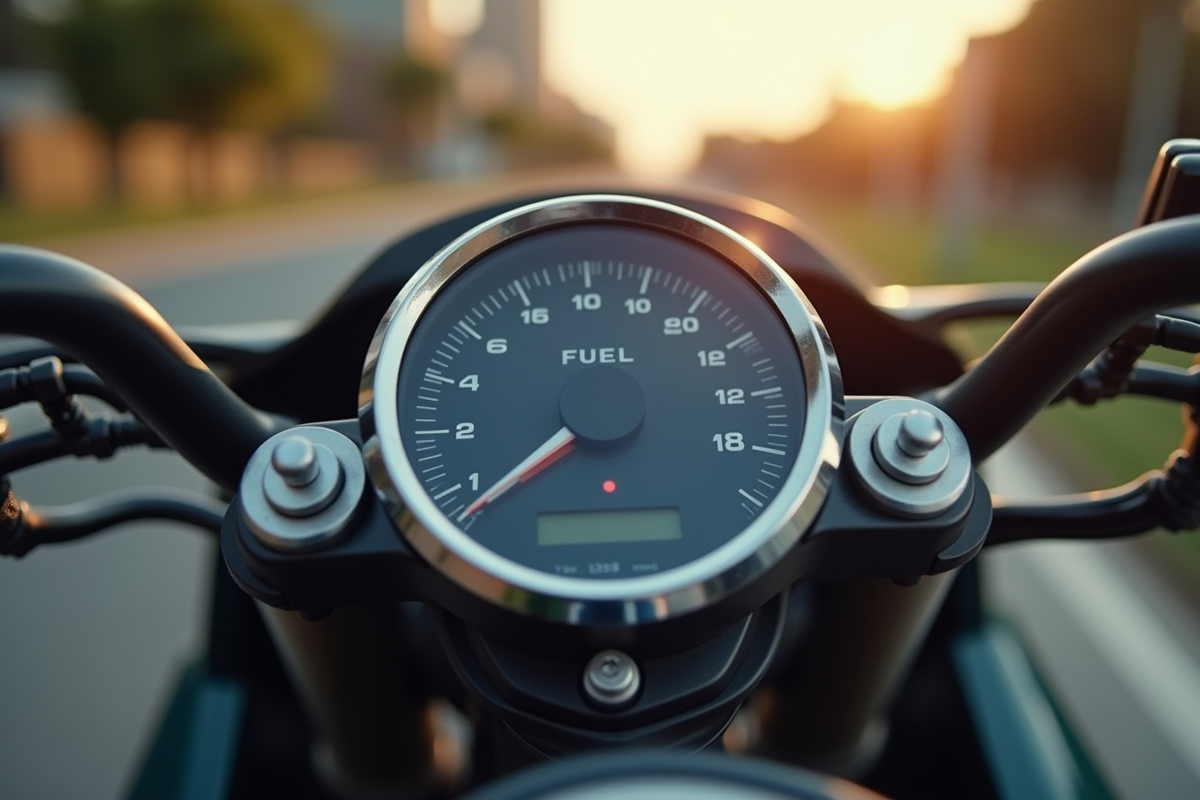 moto carburant